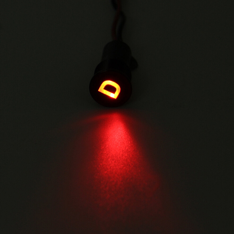 (24) 12V 16Mm Metal Led Dash Panel Warning Pilot Indicator Lamp Boat Light 9078193998412