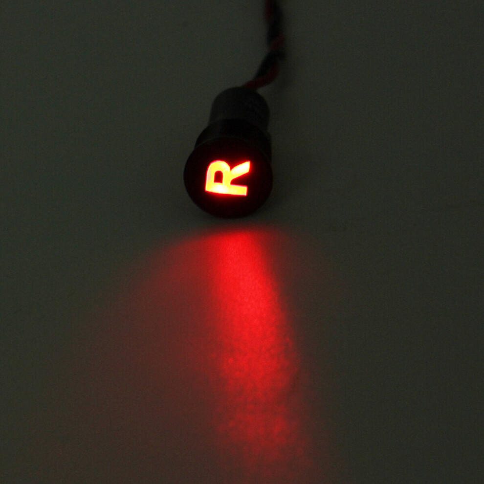 (25) 12V 16Mm Metal Led Dash Panel Warning Pilot Indicator Lamp Boat Light 9078193998436