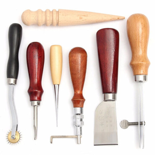 7pcs LeatherCraftool Hand Stitching Sewing Toolkits 2