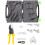 45-135 Adjustable Universal Angle Cutter Mitre Shear with Blades Screwdriver Tools 2