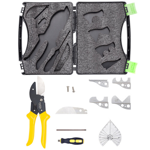 45-135 Adjustable Universal Angle Cutter Mitre Shear with Blades Screwdriver Tools 1