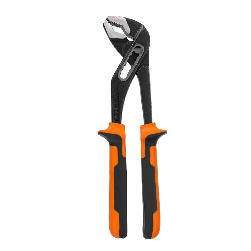 (8 Inch) 8"/10" Chrome Heavy Duty Anti-Slip Alligator Water Pump Grips Pliers Tool