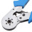 6-6 0.25-6.0mm Crimping Tools Self-adjustable Ratcheting Ferrule Wire Crimper Plier 12