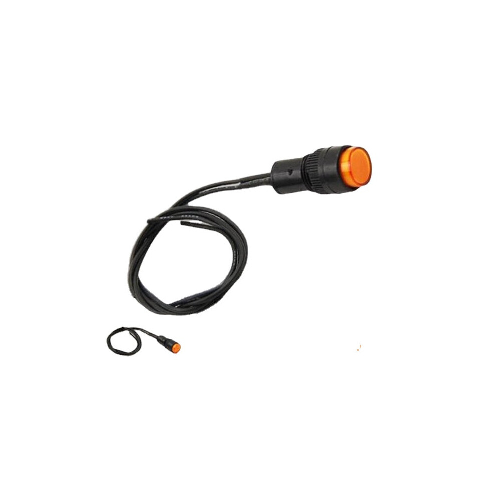 () 6Mm Led Indicator Pilot Directional Dashboard Lamp Car Truck Boat Yellow/Light 9078193997149