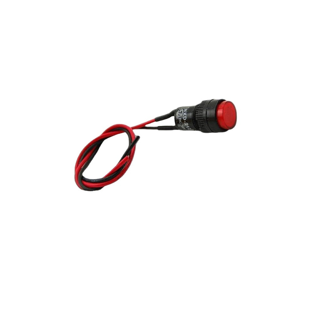 () 6Mm Led Indicator Pilot Directional Dashboard Lamp Car Truck Boat Red/Light 9078193997125
