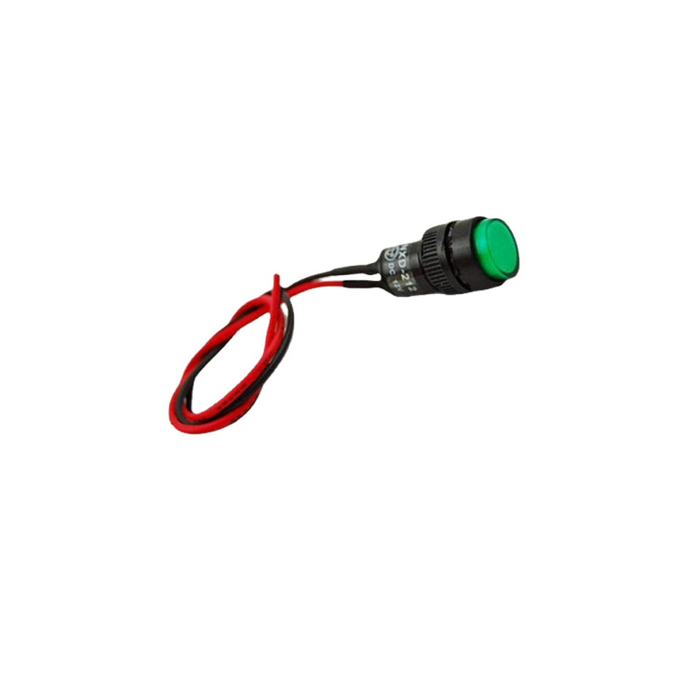 () 6Mm Led Indicator Pilot Directional Dashboard Lamp Car Truck Boat Green/Light 9078193997163