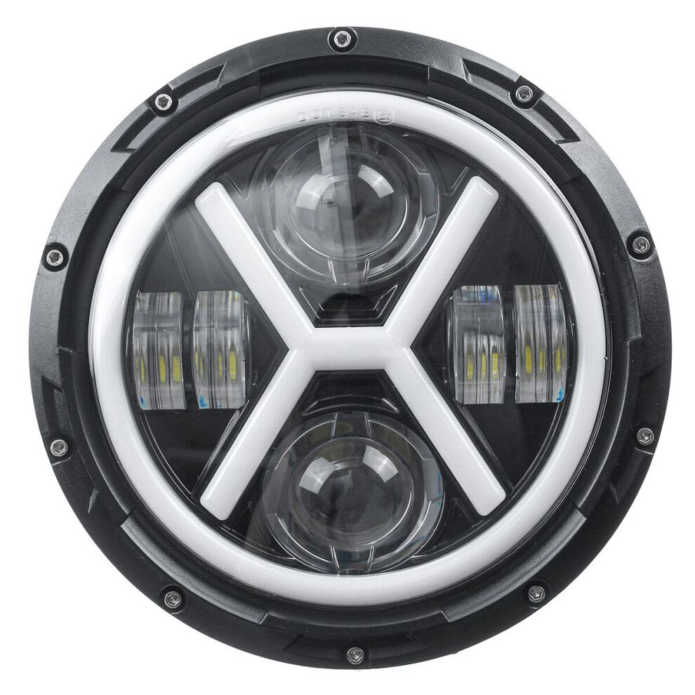 7"Inch Waterproof Motorcycle Headlight Round Led Projector 4962949999875