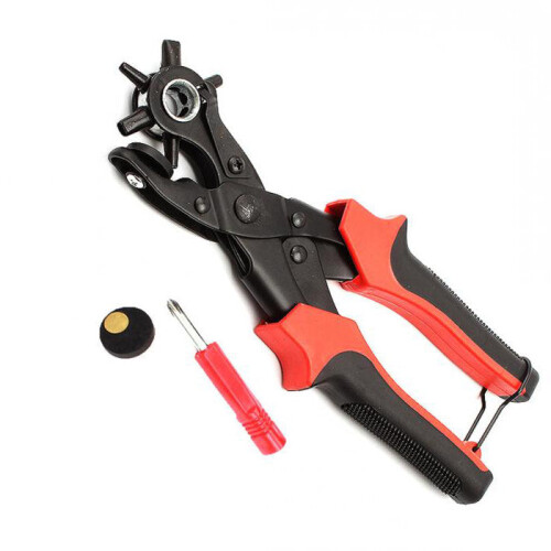 DIY Home or Craft Projects Super Heavy Duty Rotary Puncher, Multi Hole Sizes Maker Tool 1
