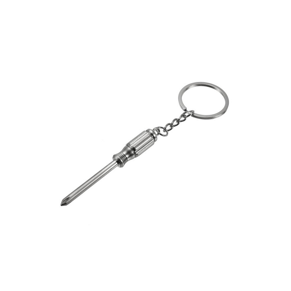 Creative Mini Tool Model Phillips Screwdriver Key Chain Ring