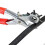 DIY Home or Craft Projects Super Heavy Duty Rotary Puncher, Multi Hole Sizes Maker Tool 5