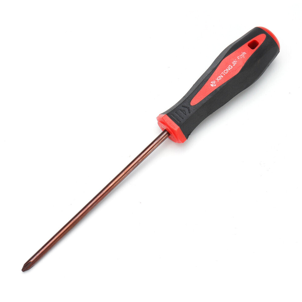 (Cross) Chrome Vanadium Steel Screwdriver Cross One Word Hand Repair Tool 6x150mm