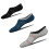 (Grey) Men Cotton Plain Low Cut Ankle Socks Athletic Skid Resistant Deodorization No Show Socks 2