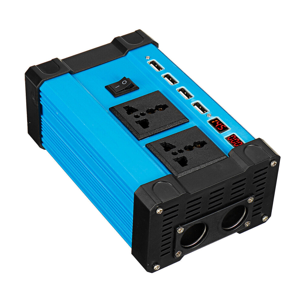 (110V) Display 1000W Power Inverter 12V TO 220V/110V Modified Sine Wave Inverter