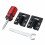 (Red) Garden Nursery Fruit Pruning Shears Grafting Scissor Tools Sets Tree Cutting Set 4