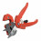 (Red) Garden Nursery Fruit Pruning Shears Grafting Scissor Tools Sets Tree Cutting Set 5