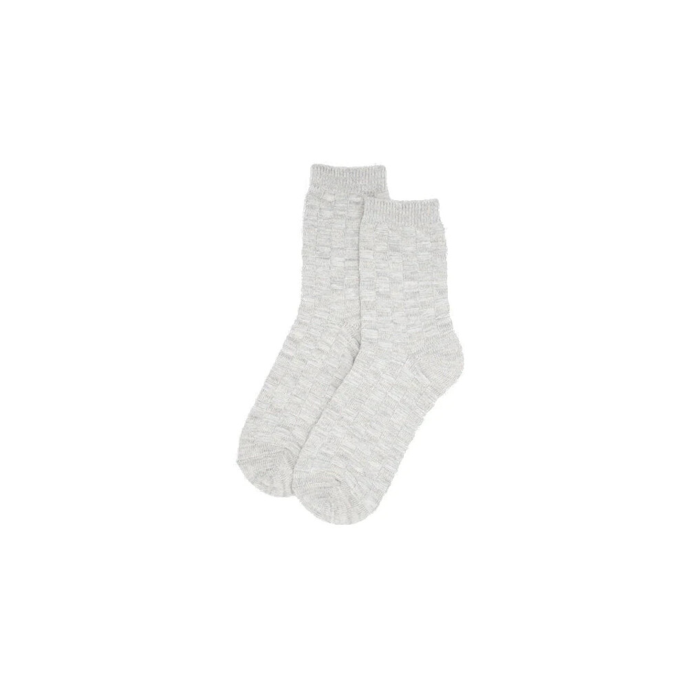 (Grey) Men Cotton Tube Socks Athletic Sport Breathable Skid Resistant Deodorization Ankle Socks