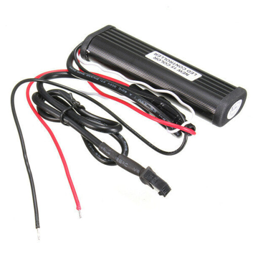 Car Motorcycle RGB Color LED Controller Remote Strip Light Kit Multi-Color 2