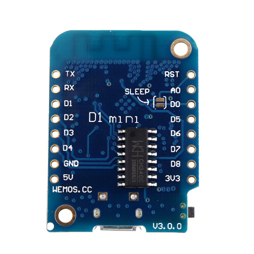 (2pcs) D1 Mini V3.0.0 WIFI Internet Of Things Development Board Based ESP8266 4MB MicroPython Nodemcu 2