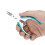 Professional Stainless Steel Blades Micro Precision Scissors Sewing with Protection Cap 6