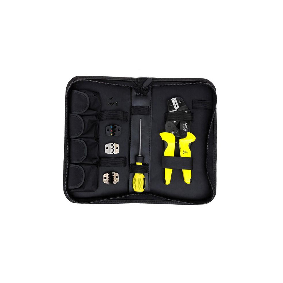 Multifunctional Ratchet Crimping Tool 26-10 AWG Terminals Pliers Kit
