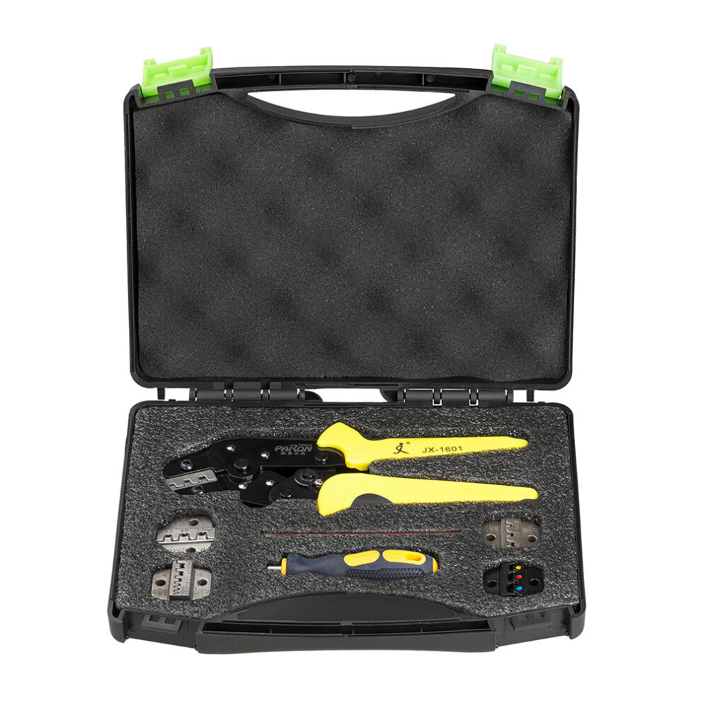 Multifunctional Ratchet Crimping Tool Wire Strippers Terminals Pliers Kit