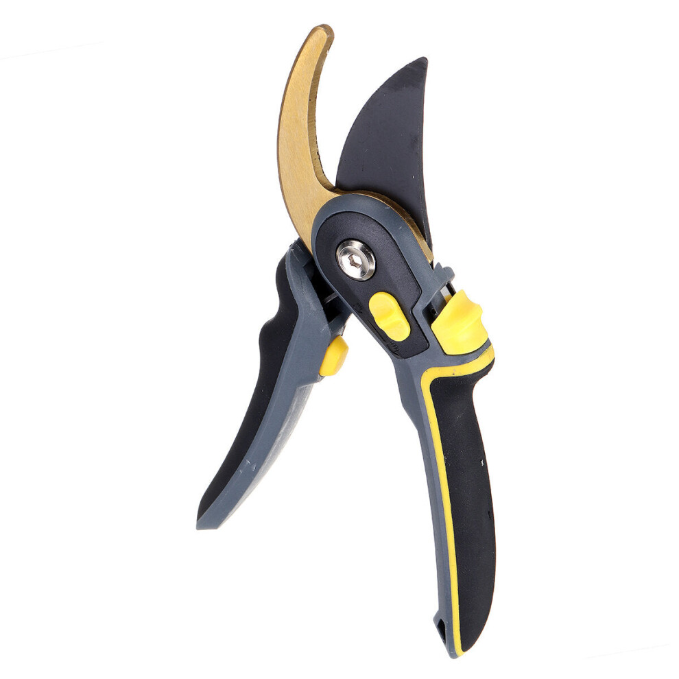 (B0407A) Pruning Shear Cutter Garden Tools Labor Saving Steel Scissors Gardening Plant Branch