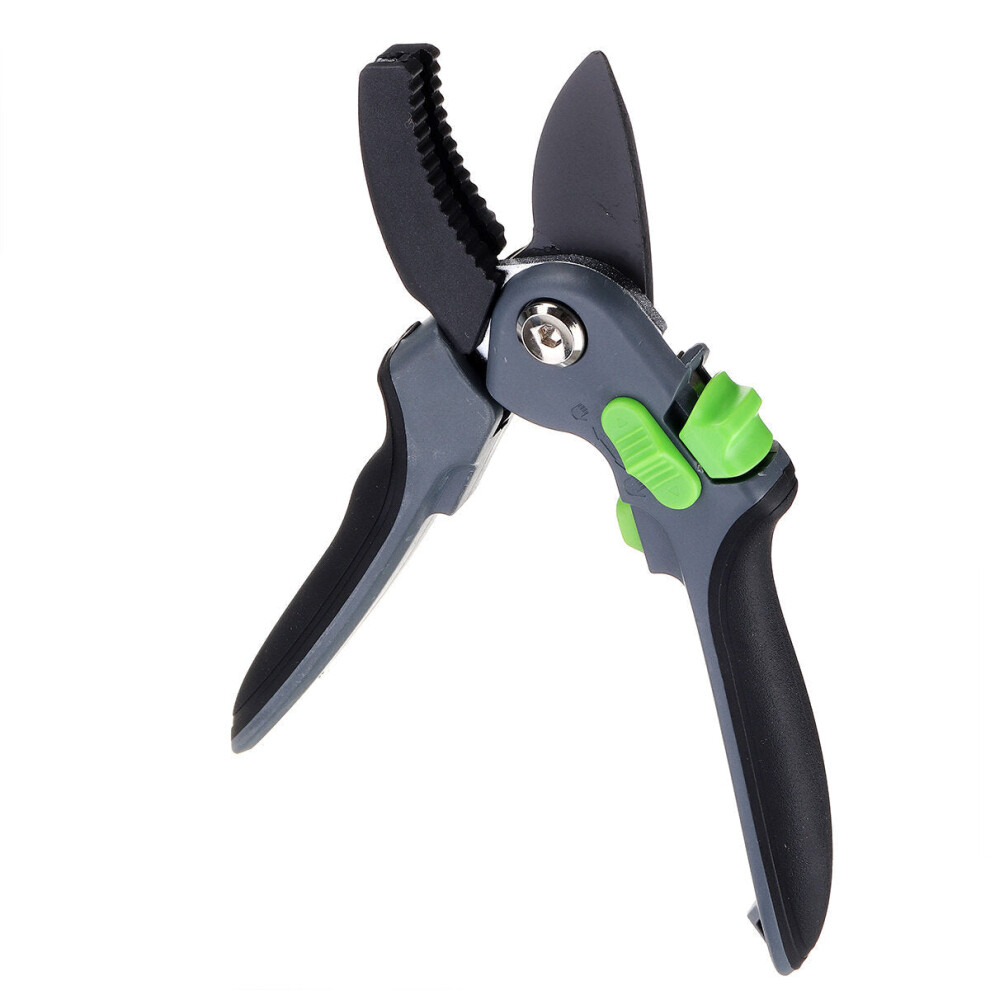 (B0407C) Pruning Shear Cutter Garden Tools Labor Saving Steel Scissors Gardening Plant Branch