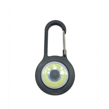(Black) Motorcycle Riding Bag Backpack Hang LED Warning Signal Alarm Light Safety With Button Battery