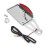 Motorcycle License Plate LED Tail Light Horizontal SidE-mount Bracket For Harley 8