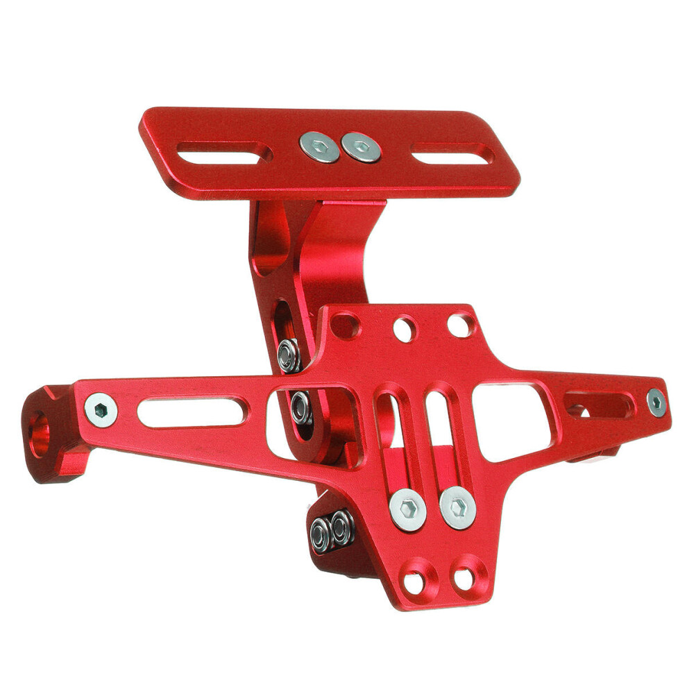 () Motorcycle Rear License Plate Mount Holder With Turn Signal For Honda For Kawasaki Z750 Z800 For Yamaha Mt07 Mt09 Mt10 R1 3 Red/Light 4962949999271