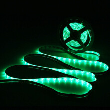 (Green) Wireless Waterproof LED Strip Light 16FT 12V 5M 300LED For Motorcycle Boat Truck Car SUV