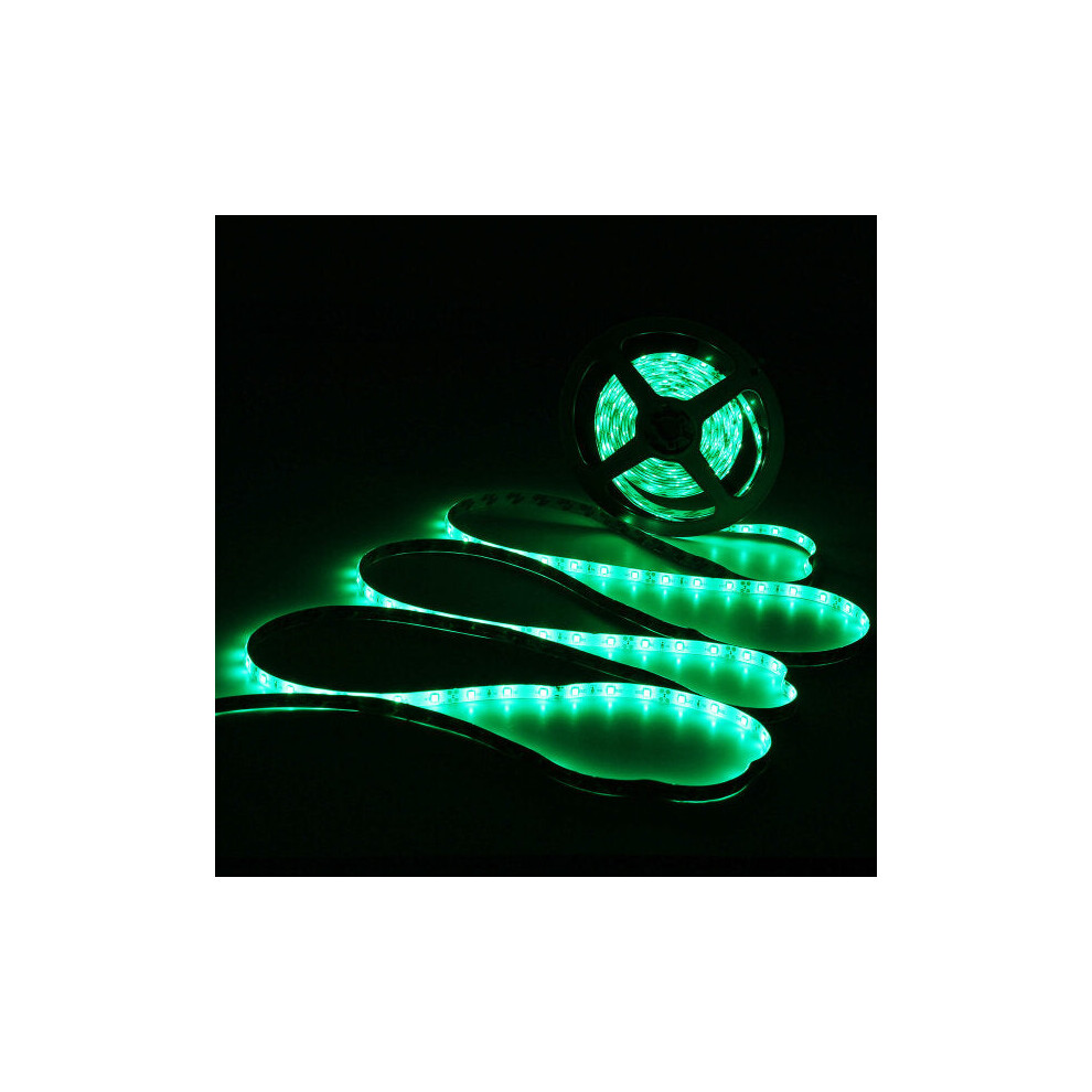 () Wireless Waterproof Led Strip 16Ft 12V 5M 300Led For Motorcycle Boat Truck Car Suv Green/Light 9078193998160