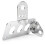 Taillight SidE-mount Bracket Motorcycle License Plate For Harley Chopper 3