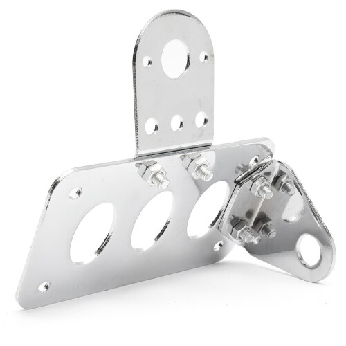 Taillight SidE-mount Bracket Motorcycle License Plate For Harley Chopper 2