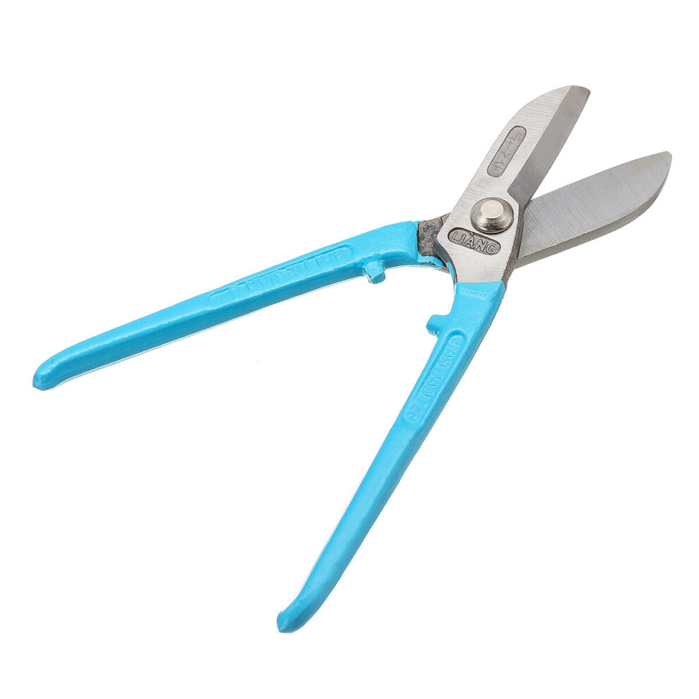 (8 Inch) Straight Tin Snips Shears Metal Aluminum Tin Cutter for Cutting Aluminum Thin Metal Sheets