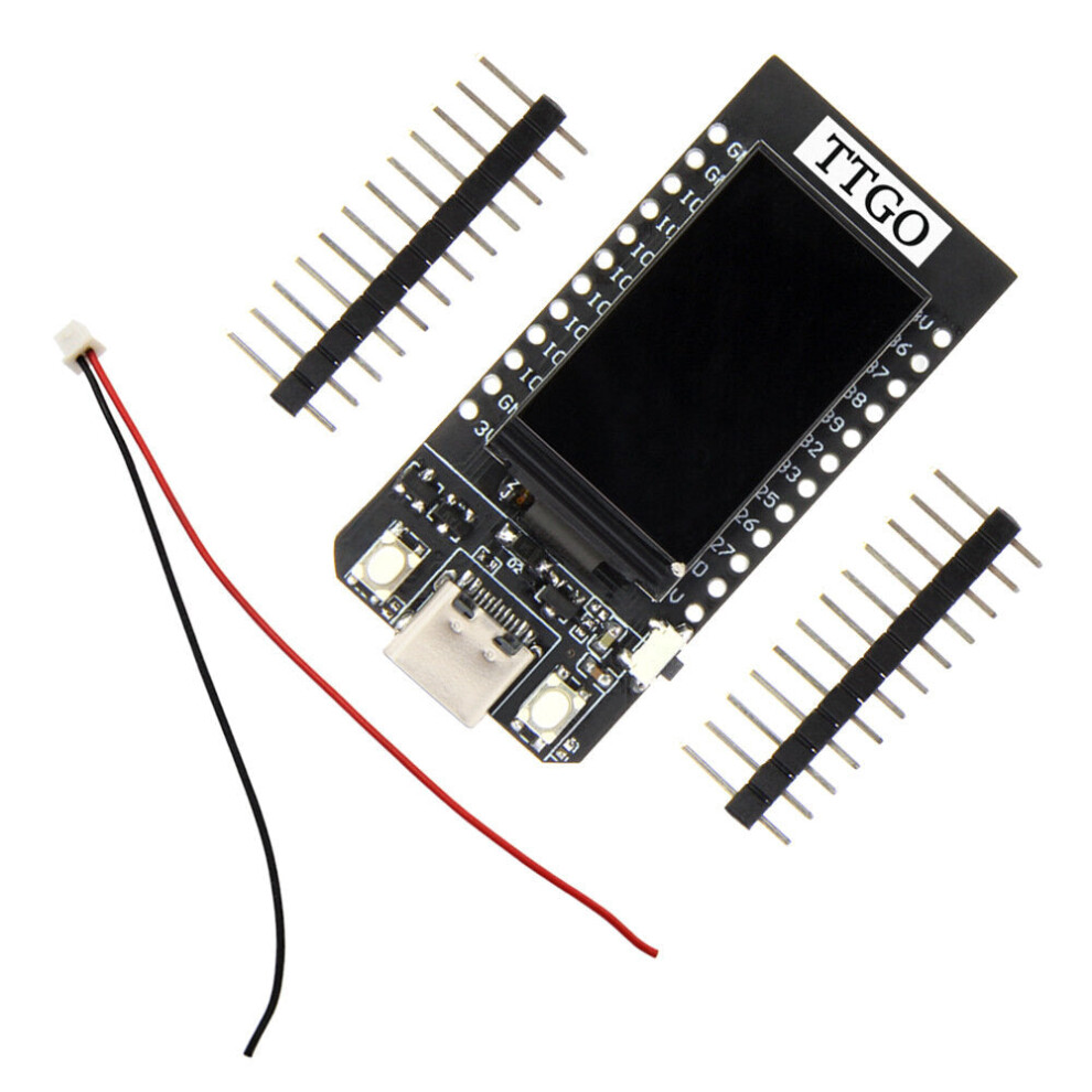 Photos - Other for Computer  T-Display ESP32 CH9102F WiFi Bluetooth Module 1.14 Inch LCD Development Board(CH9102F 16MB JAPAN MIC)