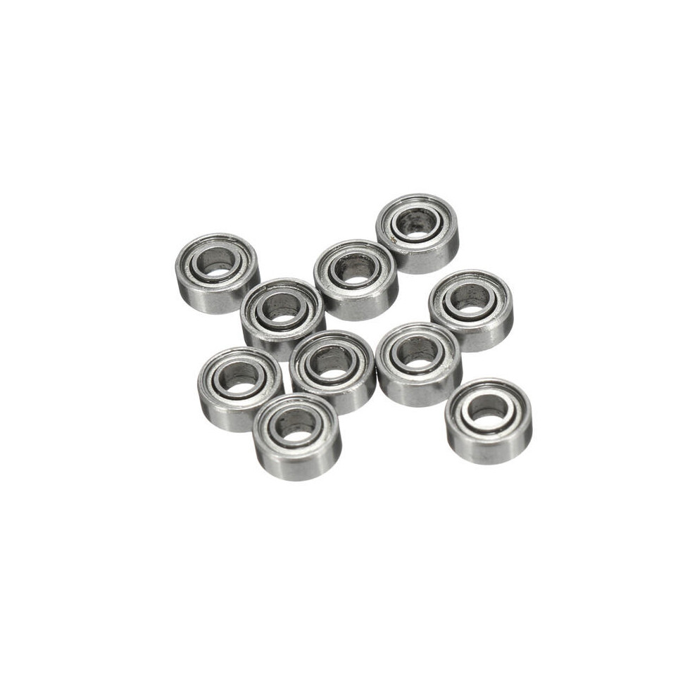 10Pcs 683Zz 3X7x3mm Ball Bearings Deep Groove Double Shielded Miniature Ball Bearing 9078193534948