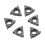 10pcs 11IR A55 Internal Thread Carbide Internal Lathe Insert For Turning Tool Holders 6