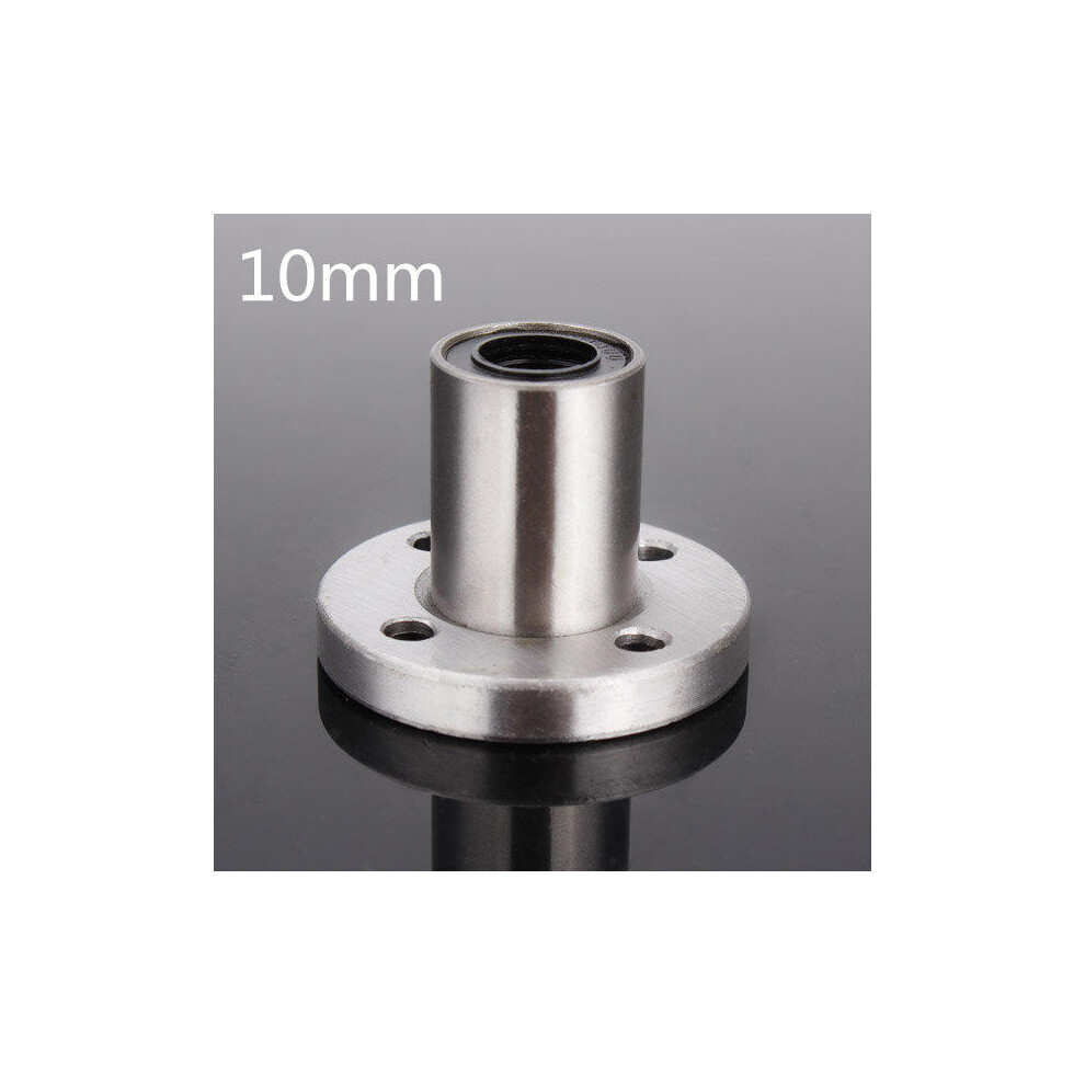 10mm Round Flange Linear Ball Bearing Linear Motion Bearing CNC Parts