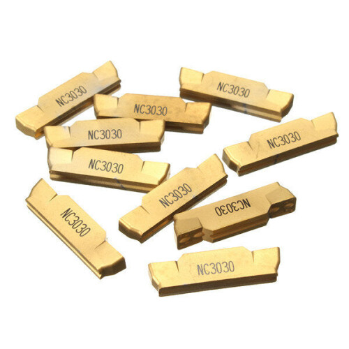 10pcs MGMN500-M NC3030 Inserts CNC Lathe Blade 1