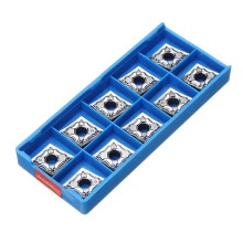 10pcs CNMG120404-AK Carbide Insert MCGNR/L1616H12 Tool Holder Insert Used for Aluminum
