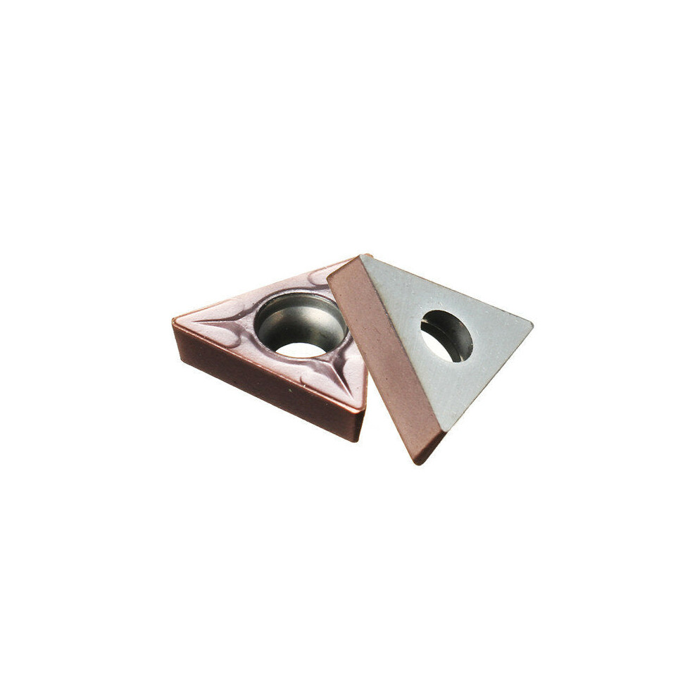 10Pcs Tcmt110204 Vp15tf / Tcmt21.51 Vp15tf Carbide Inserts Lathe Turning Tool Holder Inserts 9078193536010