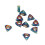 10pcs HRC45 Blue Nano 11IR A60 Carbide Insert Internal Threading Insert for Turning Tool 4