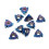10pcs HRC45 Blue Nano 16ER AG60 Carbide Insert External Threading Insert 5