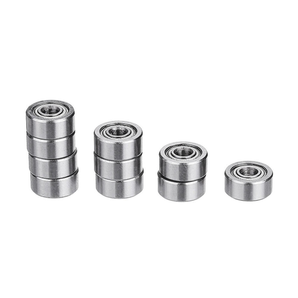 (9Mm) 10Pcs Mr83zz Mr93zz Bearings I.d 3Mm Double Shielded Miniature Deep Groove Ball Bearing 9078193511925