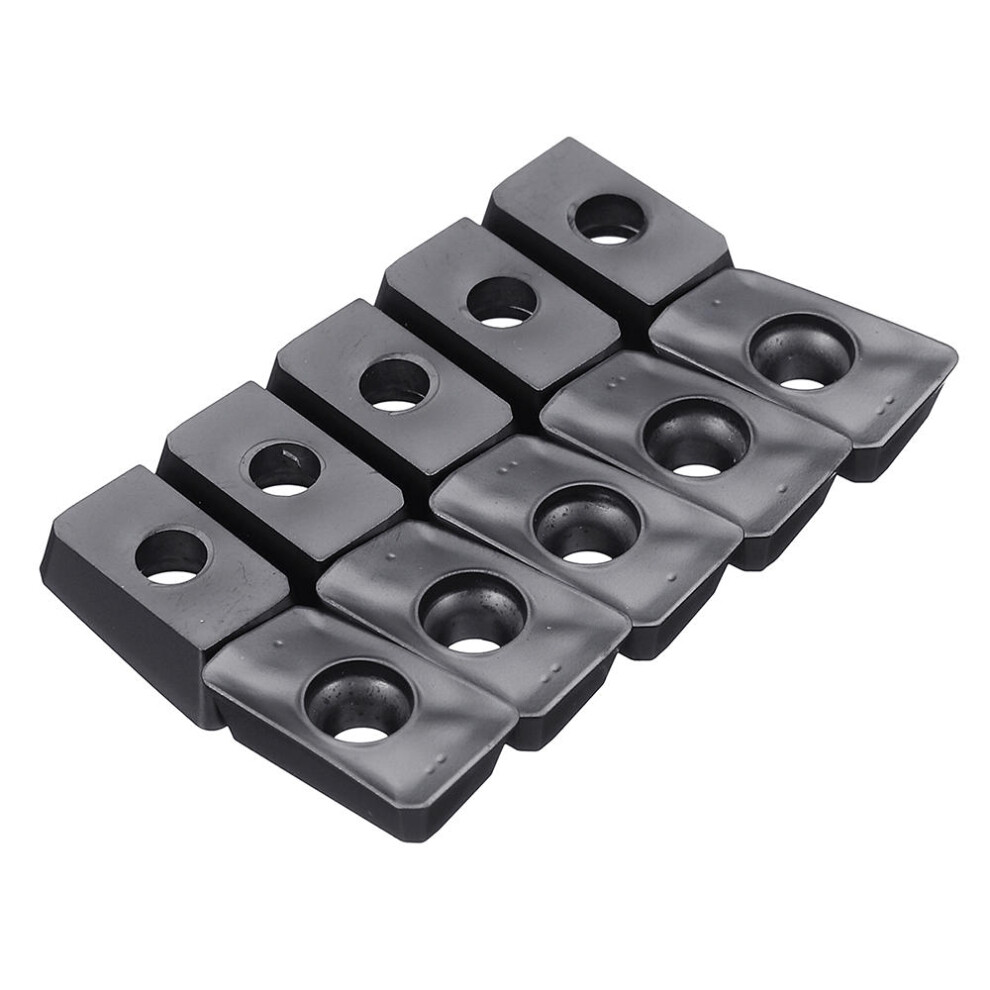 (APMT1135) 10pcs HRC52 RPMW1003/RDMT1204/APMT1135/APMT1604 Carbide Insert For Face Mill Cutter CNC Turning Tool