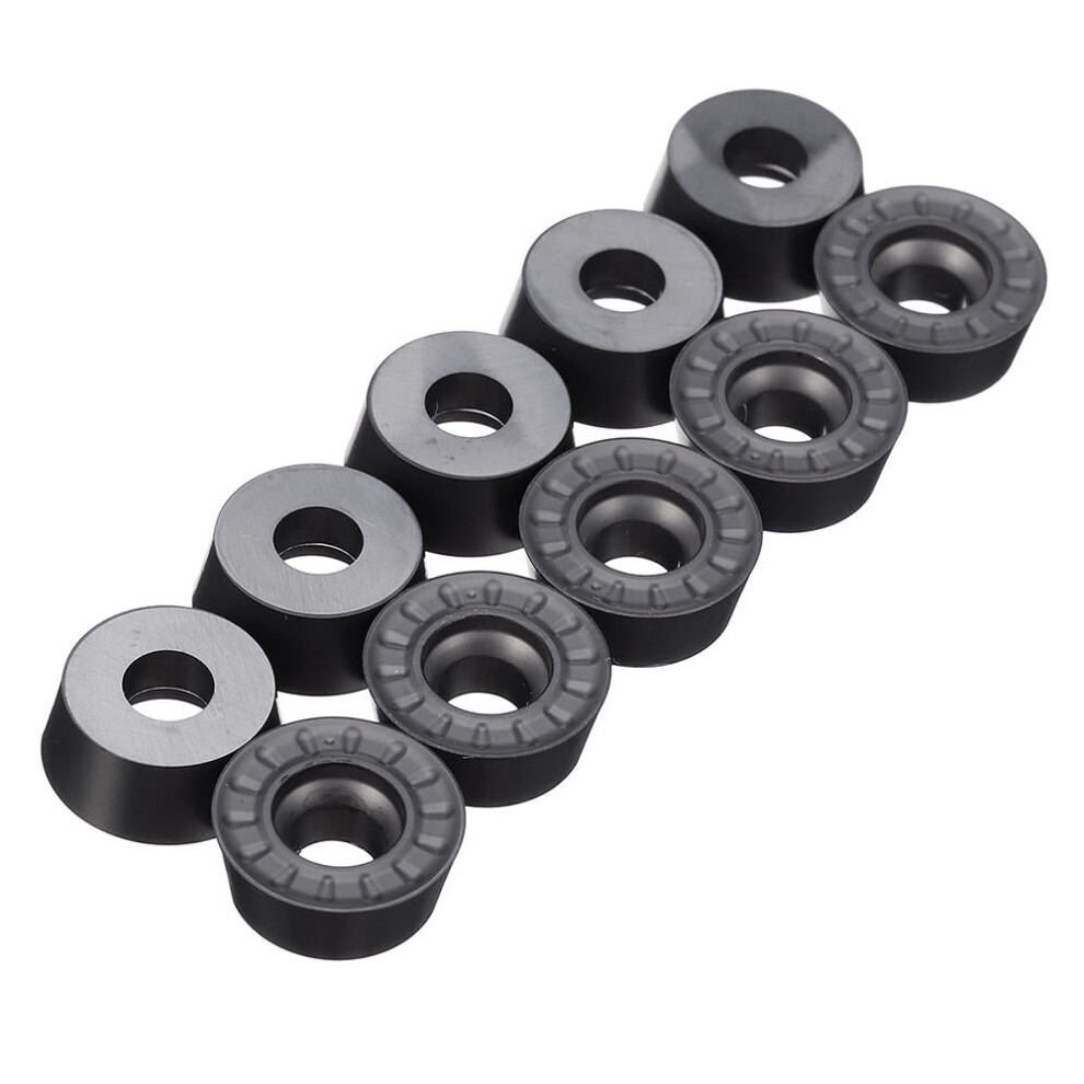 (Rdmt1204) 10Pcs Hrc52 Rpmw1003/Rdmt1204/Apmt1135/Apmt1604 Carbide Insert For Face Mill Cutter Cnc Turning Tool 9078193485806