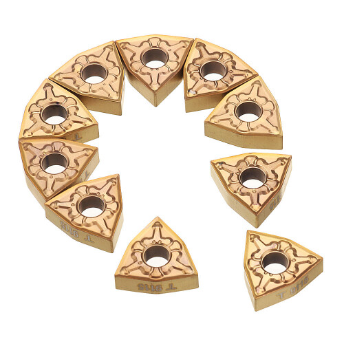 10pcs WNMG080408 TM CVD External Turning Tool Carbide Insert Cutting Tool for DWLNR/L 2