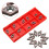10pcs DCMT070202 Carbide Inserts for SDJCR1010H07 Turning Tool Holder 4