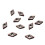 10pcs DCMT070202 Carbide Inserts for SDJCR1010H07 Turning Tool Holder 8